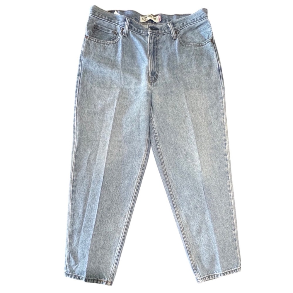Levis 560 Jeans Mens 36x30 Loose Tapered Light Wash Cotton Denim Vintage 90s Y2K